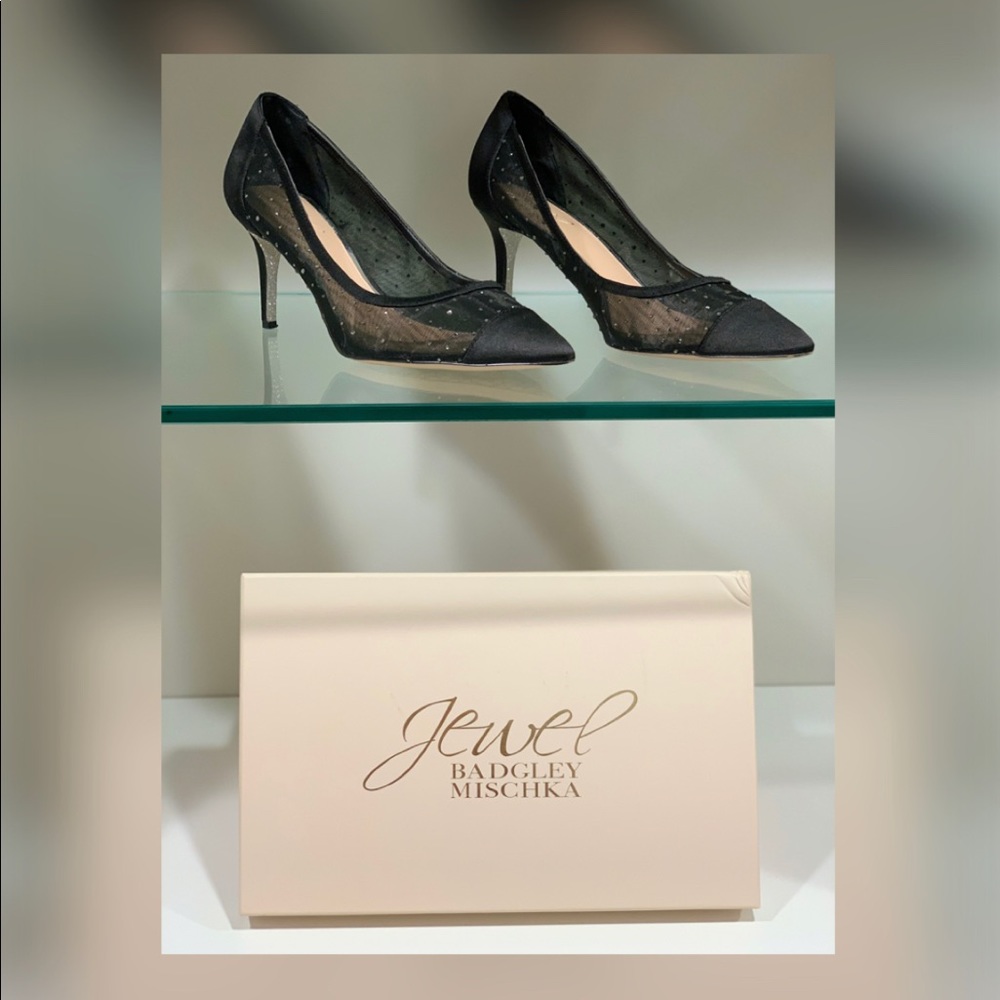 Jewel Badgley Mischka Jobina Pumps- Size 8 1/2